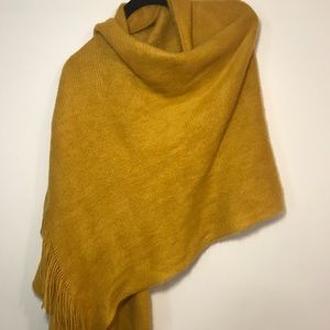 mustard yellow scarf